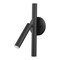 Z-Lite Forest Wall Sconce, 3-Light, 4.75 In.W x 4 In.L x 13.25 In.H, Matte Black/Matte Black 917-3S-MB-LED - alternate 8